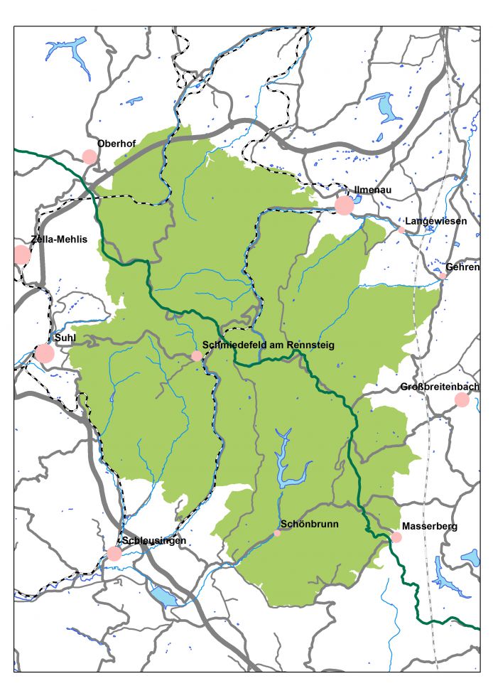 Unesco Biosfeer Reservaat Thüringer Wald